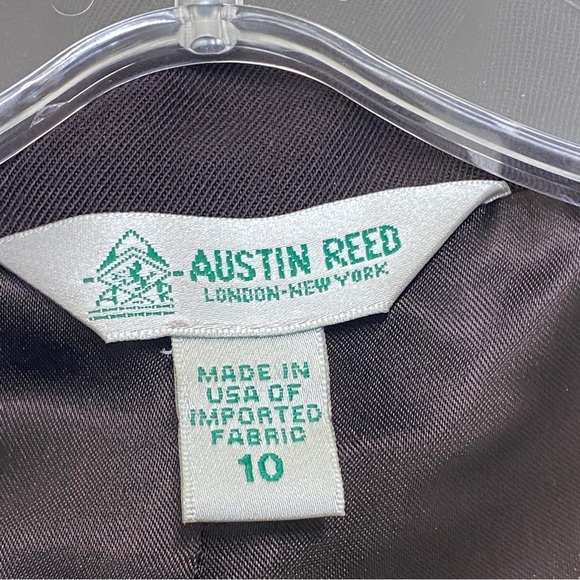 Austin Reed Brown Wool Lined Blazer - Picture 8 of 12